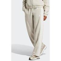 Adidas Sportswear Womens Essentials 3-Stripes Fleece Joggers - Grey