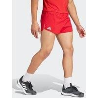 adidas Mens Adizero Essentials Running Shorts Team Power Red XL