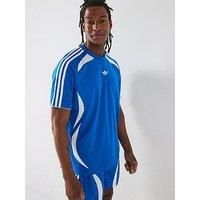 Adidas Originals Men'S Teamgeist T-Shirt - Blue/White