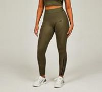adidas Womens Hyperglam Legging - Green - Size XS