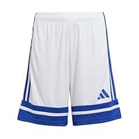 adidas Unisex Kids SQUADRA25 Short Kids, White/Team Royal Blue, 15-16 Years