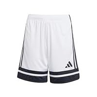 adidas Unisex Kids SQUADRA25 Short Kids, White/Black, 9-10 Years