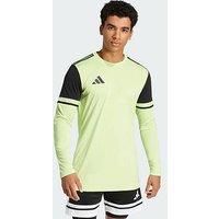adidas Men/'s SQUADRA25 Goalkeeper Jersey Long Sleeve, Semi Impact Orange/Black, M