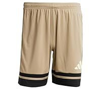 adidas Men/'s SQUADRA25 Short, Blanch Cargo/Black/Warm Vanilla, XL