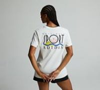 adidas Originals Womens Sport Graphic T-Shirt - White - Size M