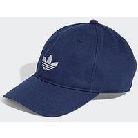 Adidas Originals Mens Classic Trefoil Baseball Cap - Blue