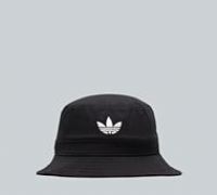 Adidas Originals Mens Trefoil Bucket Hat - Black