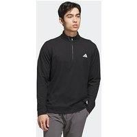 adidas Ultimate365 Classic Half Zip Sweatshirt L Black