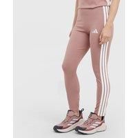 Women's Essentials 3-Stripes Cotton Leggings, Pink