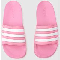 adidas Pink Adilette Shower Girls Youth Slides