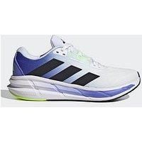 adidas Men/'s Questar 3 Running Shoes, FTWR White/core Black/Cobalt Blue, 7 UK