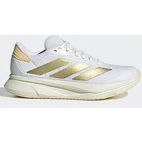 Adidas Womens Running Duramo Sl2 Trainers - White/Gold Met/Orange Tint