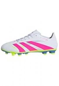 adidas Predator Club Firm/Multi-Ground Boots, Synthetics Upper, White