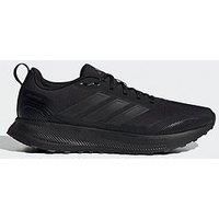 adidas Men/'s RUNFALCON 5 TR Running Shoes, Core Black/Core Black/Carbon, 10 UK