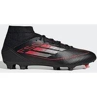 adidas Unisex F50 League Football Boots FG/MG, core Black/Iron met./Lucid red, 11 UK
