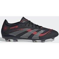 Adidas Mens Predator Pro Firm Ground Football Boot - Black