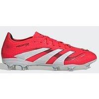 Adidas Mens Predator Pro Firm Ground Football Boot - Red