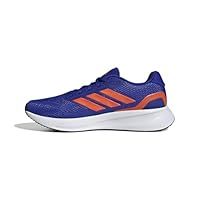 adidas Men/'s Runfalcon 5 Running Shoes, Lucid Blue/Impact Orange/core Black, 10 UK