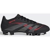 Adidas Mens Predator Club Firm Ground Football Boot - Black