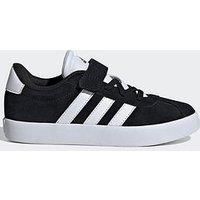 Adidas Sportswear Kids Unisex Vl Court 3.0 Velcro Trainers - Black/White