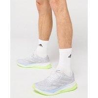 Adidas Mens Running Supernova Comfortglide Trainers - Grey - Grey/Matte Silver/Glow Blue