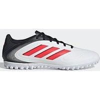 adidas Unisex COPA Pure III Club Turf Football Boots, FTWR White/Lucid red/core Black, 8 UK