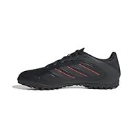 adidas Unisex COPA Pure III Club Turf Football Boots, core Black/Carbon/Lucid red, 11 UK