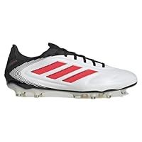 adidas Mens Copa Pure 3 Pro Firm Ground Football Boots White/Red 12 UK