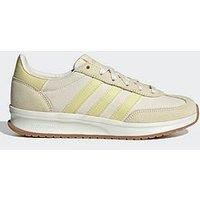 adidas Women/'s Run 70S 2.0 Shoes, Wonder White/Powder Yellow/Warm Vanilla, 3.5 UK