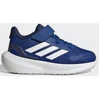 adidas Unisex Baby RUNFALCON 5 Shoes Infants Running, Royal Blue/Cloud White/Dark Blue, 4 UK Child
