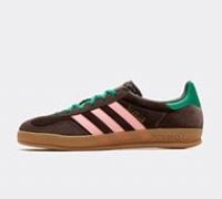 adidas Originals Womens Gazelle Indoor Trainer - Brown - Size 6