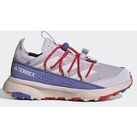 adidas Terrex Voyager 21 Heat.RDY Travel Shoes Hiking, Silver Dawn/Dash Grey/Pure Ruby, 2 UK Child