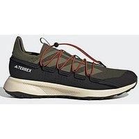 Adidas Terrex Mens Voyager 21 Hiking Shoes - Olive - Olive/Olive/Black