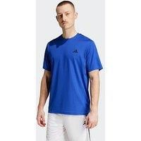 Adidas Mens Train Essentials Base T-Shirt - Blue