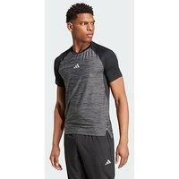 Adidas Gym+ Training 3-Stripes Tee - Black