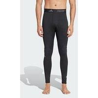 adidas Men/'s Techfit Cold Ready Training Long Tight, Black, L