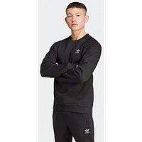 Adidas Originals Mens Essentials Crew - Black