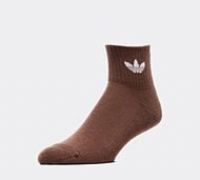 adidas Originals Trefoil 6 Pack Ankle Sock - Multi - Size 8-11