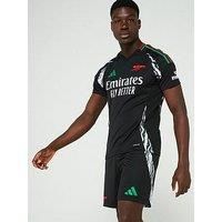 Adidas Arsenal Mens 24/25 Away Stadium Replica Shirt -Black