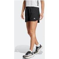 adidas Women/'s Run It Short, XS 4 inch Black/Black