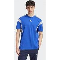Adidas Sportswear Men'S Colourblock T-Shirt - Blue