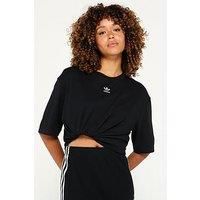 Adidas Originals Womens Essentials Boyfriend T-Shirt - Black