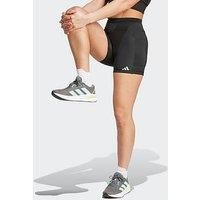 adidas Women/'s Own The Run Short Leggings, XS 6 inch Black