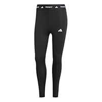 adidas Women/'s TECHFIT 7/8 Leggings, Black/White, XL