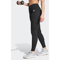 adidas Women/'s Optime Essentials Stash Pocket Full Length Leggings, black, M