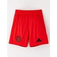 Adidas Bayern Junior 24/25 Home Stadium Shorts -Red
