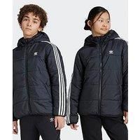Adidas Originals Older Unisex Padded Jacket - Black