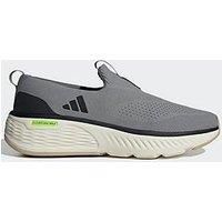 adidas Men/'s Cloudfoam GO Lounger Shoes, Grey Three/core Black/Off White, 8 UK