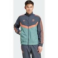 Adidas Originals Fc Bayern Seasonal Track Top - Grey