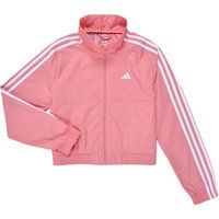 adidas  Train Essentials Full-Zip Hooded Jacket  girls's  in Pink